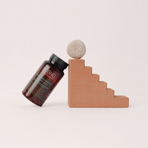 Kobho Trans Resveratrol Quercitina 60 Cápsulas