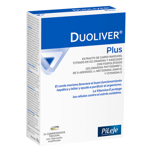 Pileje Duoliver Plus 24 Comprimidos