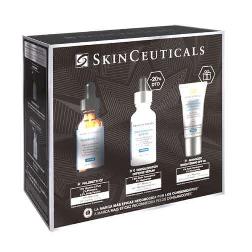 Skinceuticals Cofre Protocolo Manchas (Phloretin Cf 30Ml + Discoloration Defense Serum 30Ml)