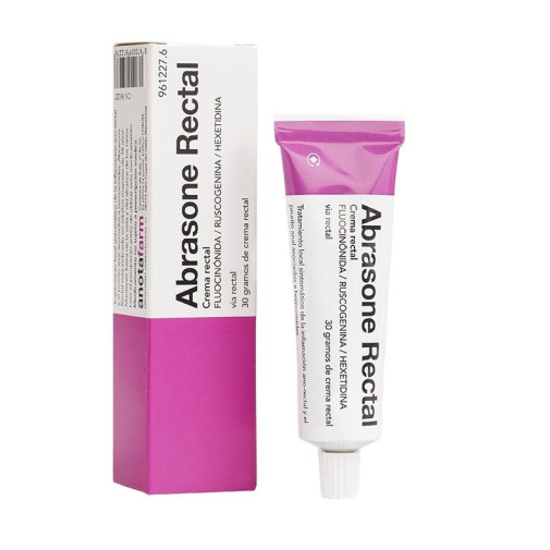 Abrasone Rectal Crema Rectal 1 Tubo 30 G