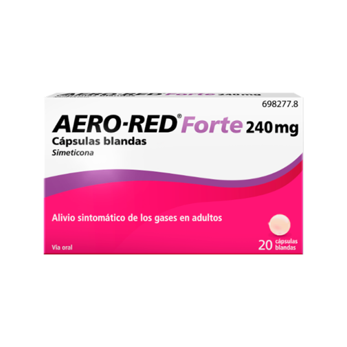 Aero Red Forte 240 Mg 20 Cápsulas Blandas