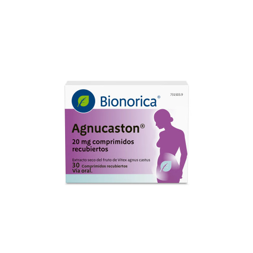 Agnucaston 20 Mg 30 Comprimidos Recubiertos