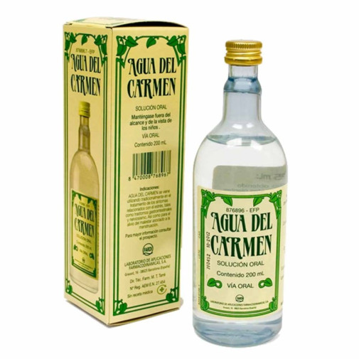 Agua Del Carmen Solución Oral 1 Frasco 200 Ml