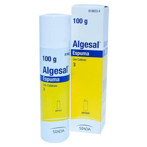 Algesal 10 Mg/g + 100 Mg/g Espuma Cutánea 1 Envase A Presión 100 G