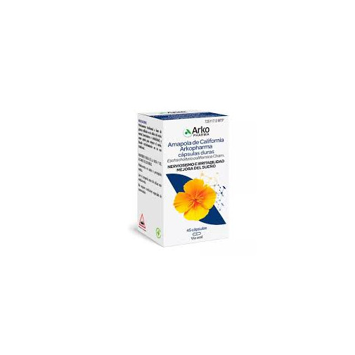 Amapola De California Arkopharma 240 mg 100 Capsulas