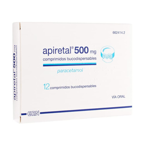 Apiretal 500 Mg 12 Comprimidos Bucodispersables