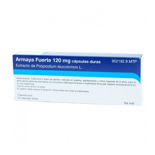 Armaya Fuerte 120 mg 24 Cápsulas