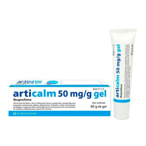 Articalm 50 Mg/g Gel Cutáneo 1 Tubo 60 G