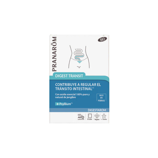 Pranarom Digest Transit 10 Sobres 6g