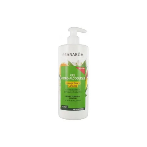 Pranarom Gel Hidroalcoholico Naranja Duce/canela 500ml