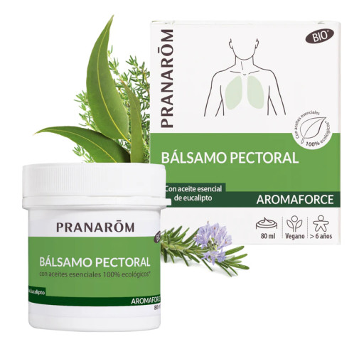 Pranarom Aromaforce Balsamo Pectoral Bio 80ml