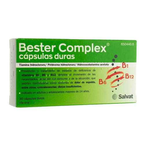 Bester Complex 30 Cápsulas