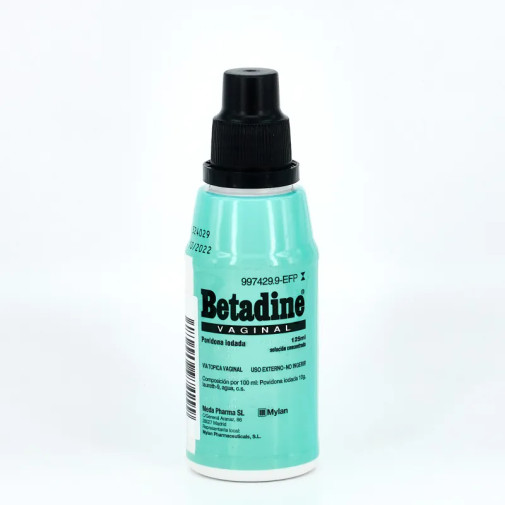 Betadine Vaginal 100 Mg/ml Solución Vaginal 1 Frasco 125 Ml