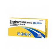 Biodramina 20 Mg 6 Chicles...