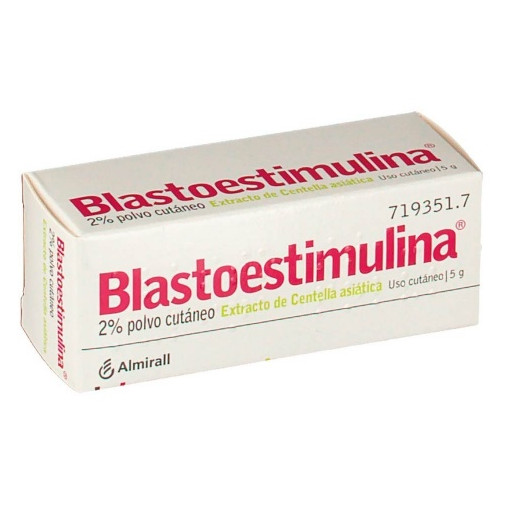 Blastoestimulina 20 Mg/g Polvo Cutáneo 1 Frasco 5 G
