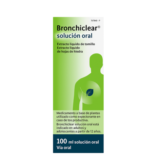 Bronchiclear Solución Oral 1 Frasco 100 Ml