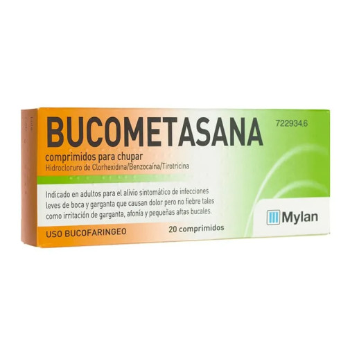 Bucometasana 20 Comprimidos Para Chupar