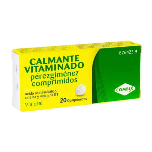 Calmante Vitaminado Perezgimenez 20 Comprimidos