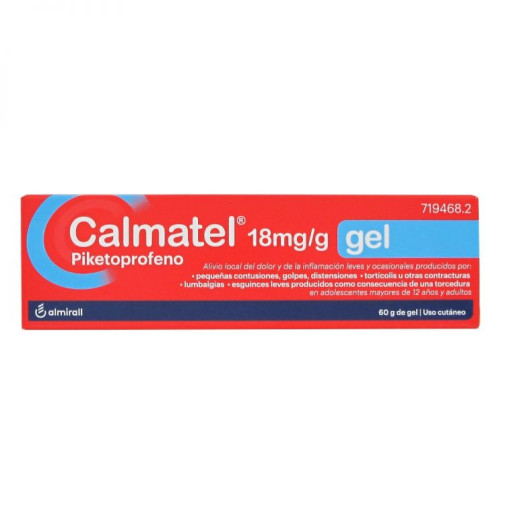 Calmatel 18 Mg/g Gel 1 Tubo 60 G