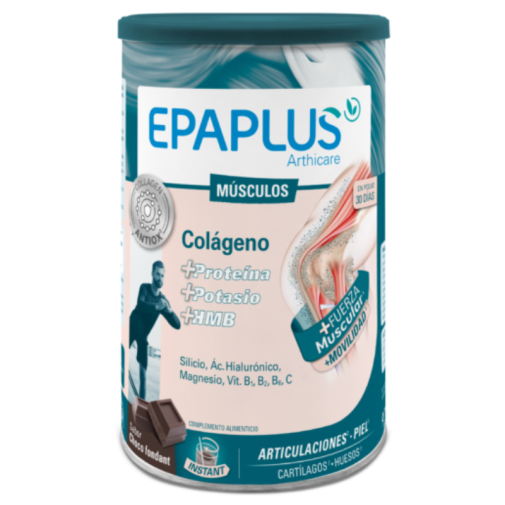 Epaplus Colageno Antiox Musculos 504g Sabor Choco Fondant