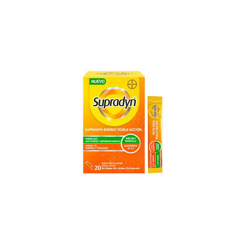 Supradyn Energy Doble Accion 20 Sobres Efervescentes