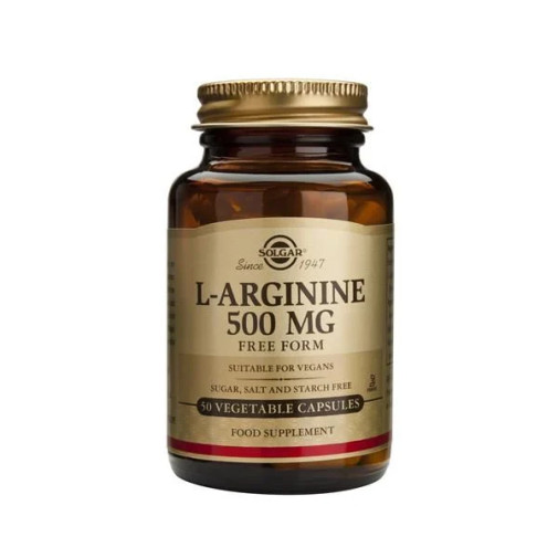 Solgar L-arginina 500mg 50c
