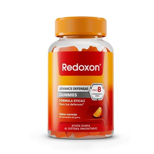 Redoxon Advance Defensas Gummies 60 Caramelos De Goma Sabor Naranja