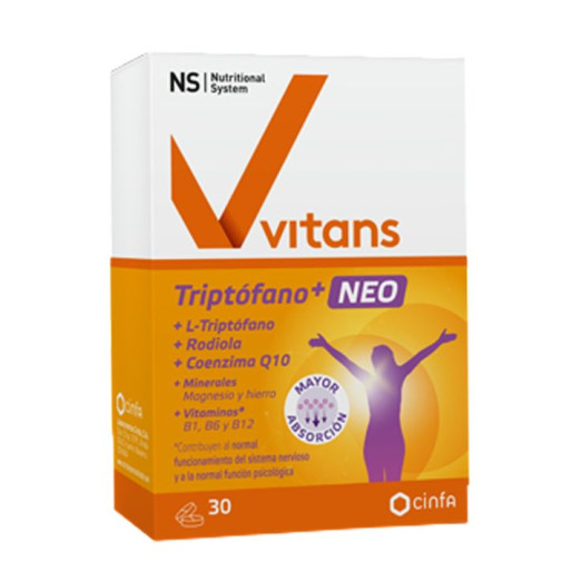 Ns Vitans Triptofano+ Neo 30 Comprimidos