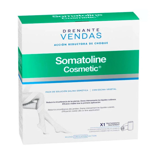 Somatoline Cosmetic Skinexpert Vendas Reductoras Drenantes 2 Sachets 70ml