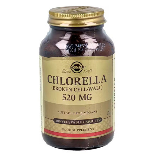 Solgar Clorela 520 Mg 100 Capsulas Vegetales