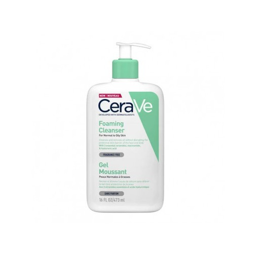 Cerave Limpiador Espumoso 1 Envase 473ml Ml