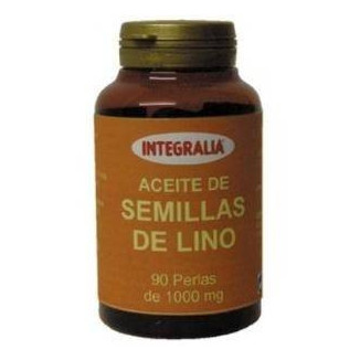 Aceite de Semillas de Lino 1000 mg 90 Perlas Integralia