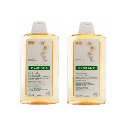 Klorane Champu Camomila 400ml Duplo