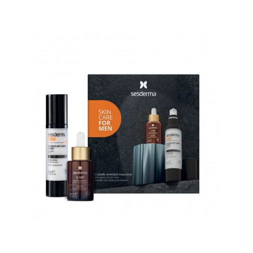 Sesderma Pack Men Antiedad Cvit Serum 30ml+ Locion Facial 50ml)