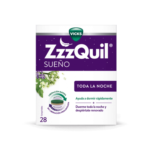 Zzzquil Sueño Toda La Noche 28 Comprimidos Duplo