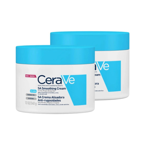 Cerave Sa Crema Alisadora Anti-rugosidades 2x340g