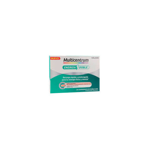 Multicentrum Energia Doble 20 Comprimidos