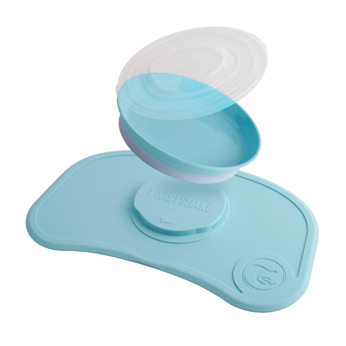 Twistshake Click-mat Mini + Plato Azul