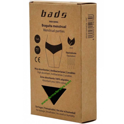 Bads Braquitas Menstrual Talla M