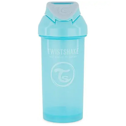 Twistshake Straw Cup Azul Pastel +6m 360ml