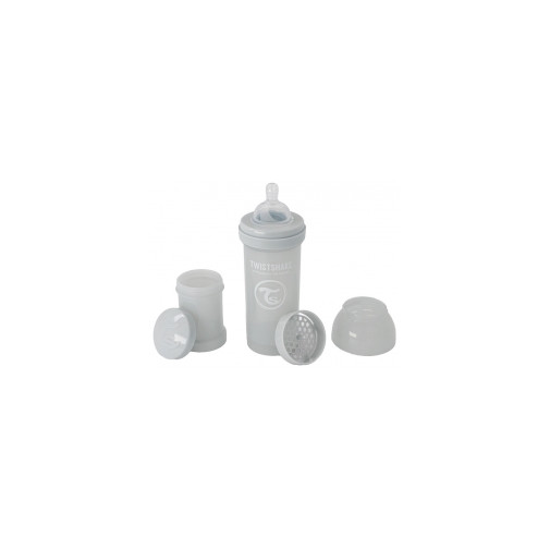 Twistshake Biberon Anticolico Gris 260ml