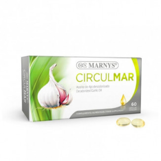 Circulmar Aceite de Ajo 500 mg 60 Perlas Marnys