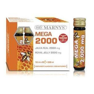 Jalea Real Mega 2000 mg 20 Viales Marnys