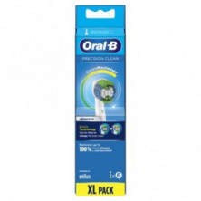 Oral-B Precision Clean Cabezales De Recambio Con CleanMaximiser 6 Unidades