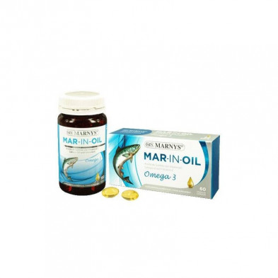 Mar In Oil Aceite de Salmon 500 mg 150 Perlas Marnys