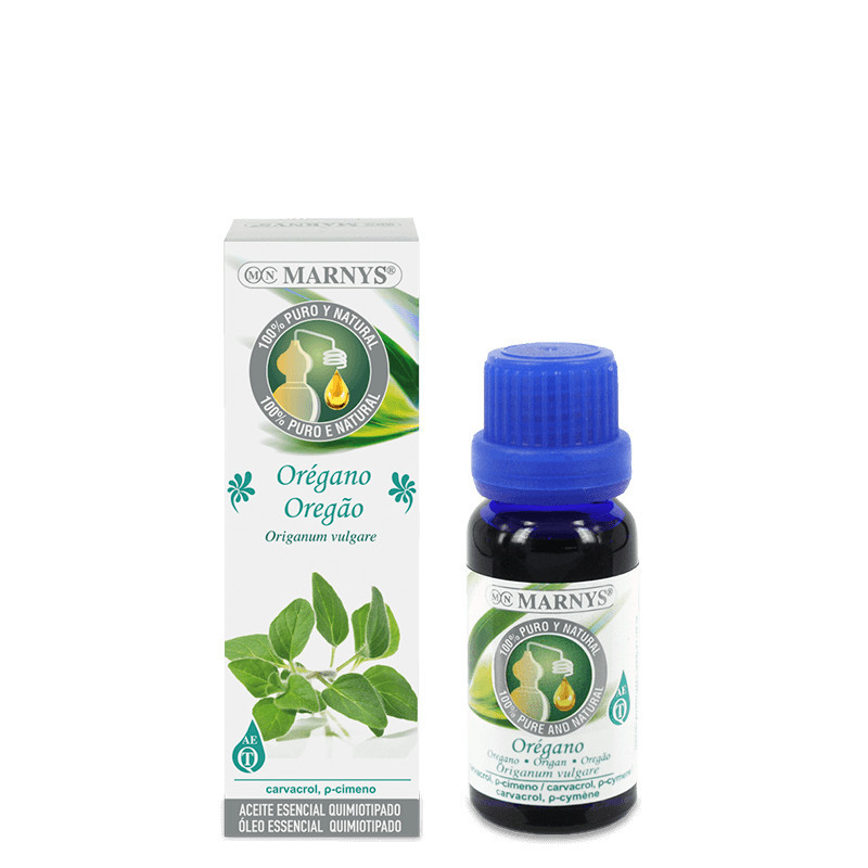 Oregano Aceite Esencial Alimentario 15 ml Marnys