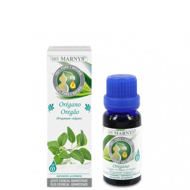 Oregano Aceite Esencial Alimentario 15 ml Marnys