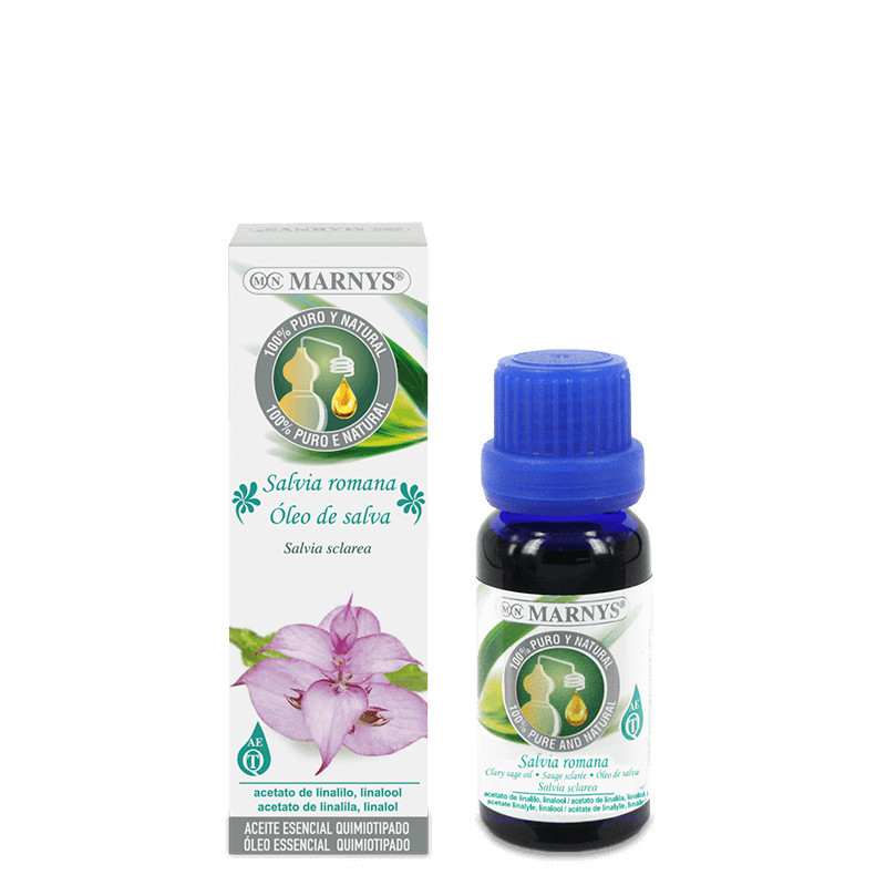 Salvia Española Aceite Esencial Alimentario 15 ml Marnys