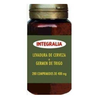 Levadura de Cerveza + Germen de Trigo 450 Comprimidos Integralia