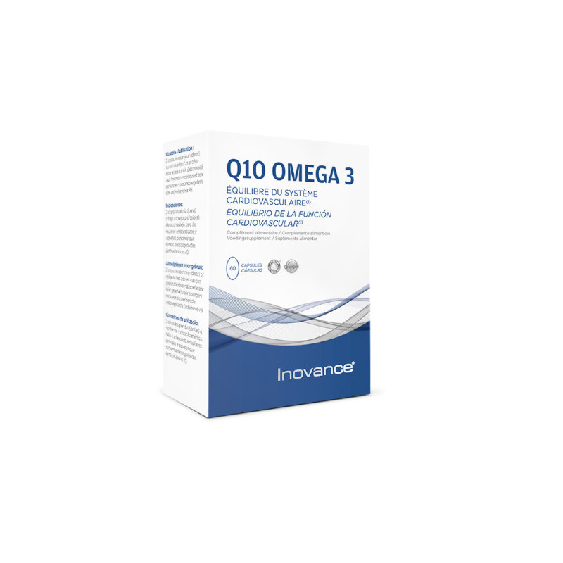 Q10 Omega 3 60 Cápsulas Inovance